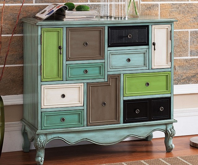 Multicolor Nine Drawer Home decor items, Home decor, Furniture