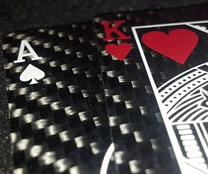 Carbon Fiber Playing Cards