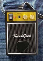 Playable Guitar Shirt Mini Amp