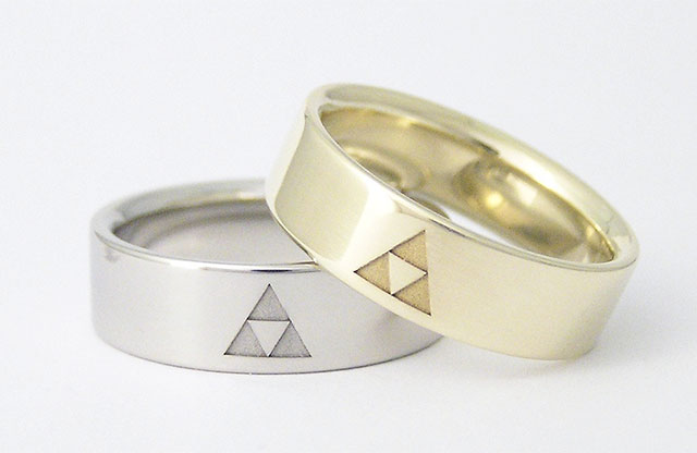 Legend Of Zelda Wedding Rings