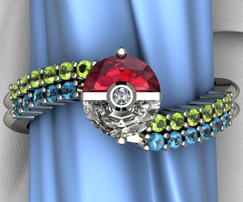Pokemon wedding ring