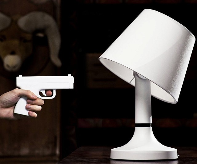 Remote Gun Lamp