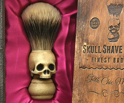 Skull Shaving Brush