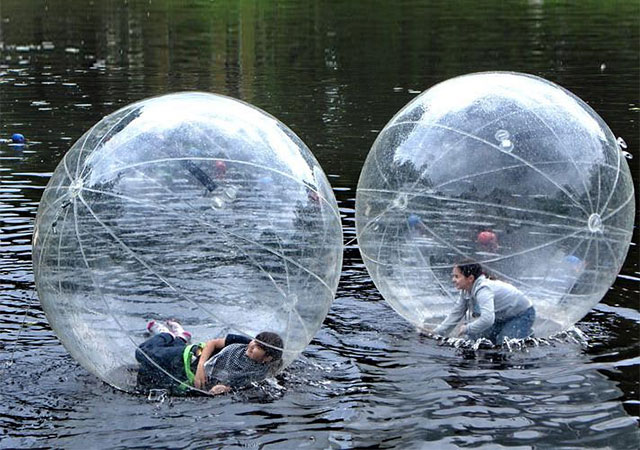 Inflatable Bubbles For People On Water 27