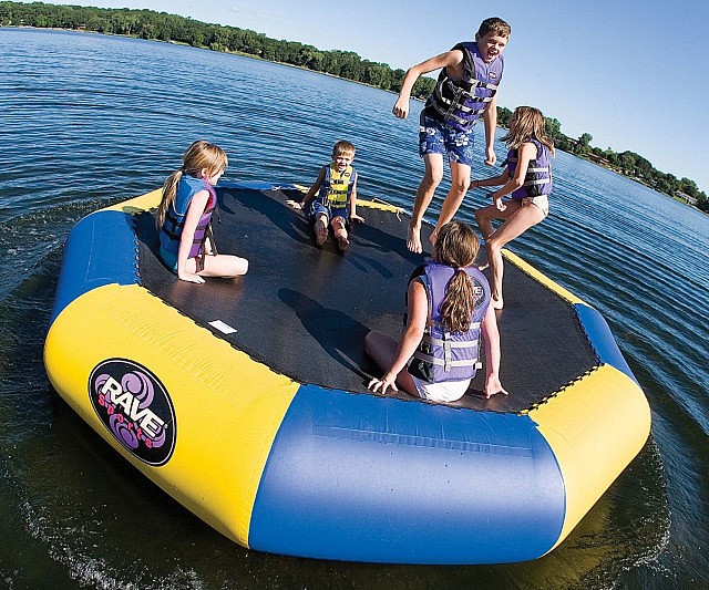 floating trampoline