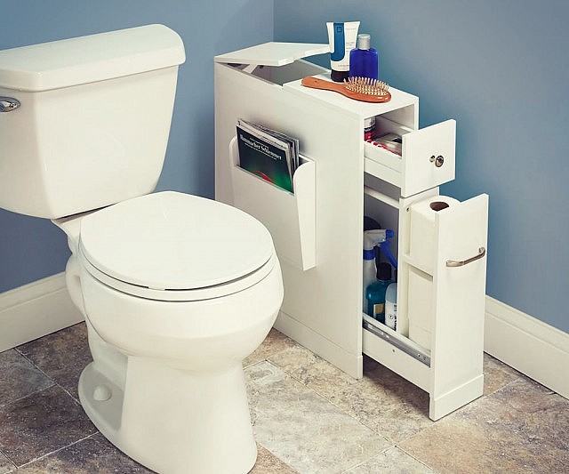 Compact Bathroom Organizer